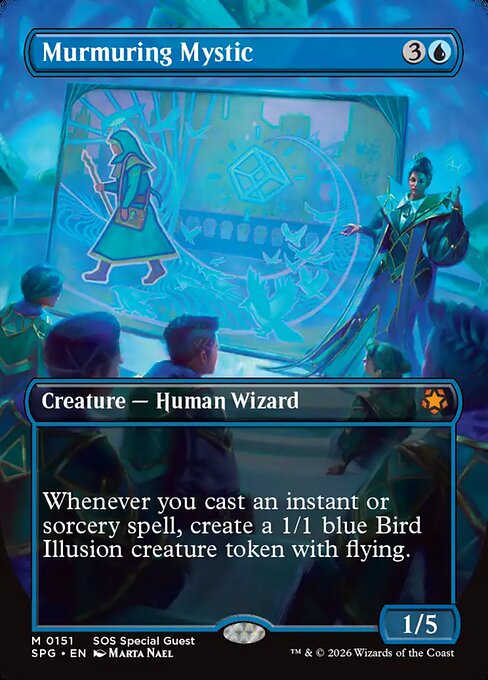 Murmuring Mystic (Borderless) - SPG - 151