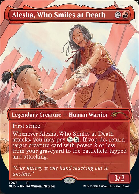 Alesha, Who Smiles at Death (Foil) - SLD - 1007