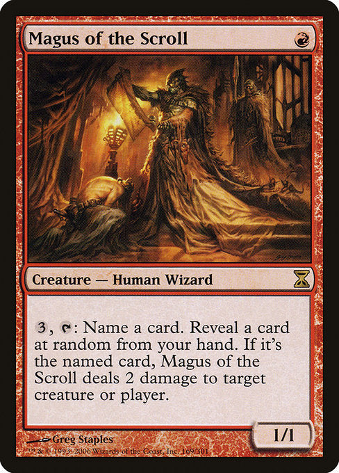 Magus of the Scroll (Foil) - TSP - 169