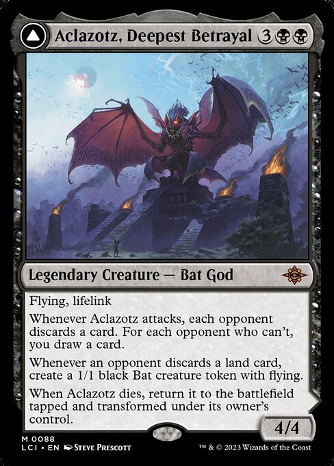 Aclazotz, Deepest Betrayal (Foil) - LCI - 88