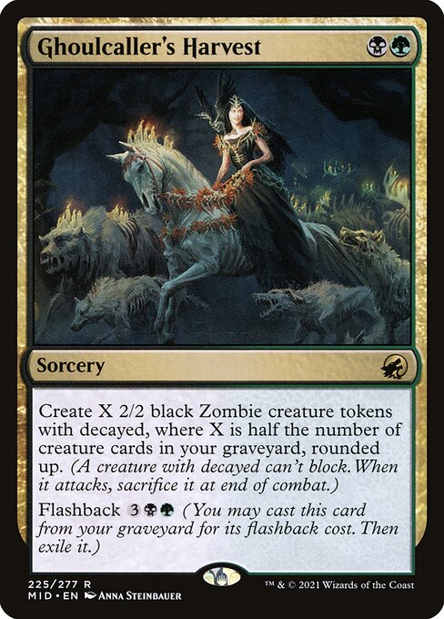 Ghoulcaller's Harvest (Foil) - MID - 225
