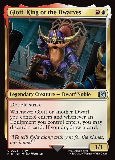 Giott, King of the Dwarves - FIN - 223