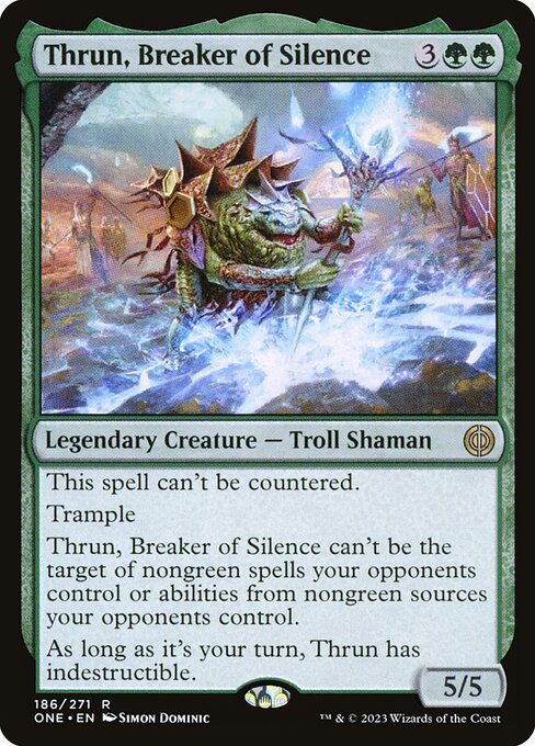 Thrun, Breaker of Silence - ONE - 186