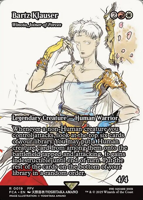 Bartz Klauser - Winota, Joiner of Forces (Showcase) - FCA - 19