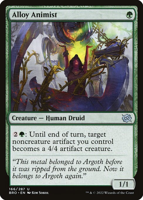 Alloy Animist (Foil) - BRO - 166