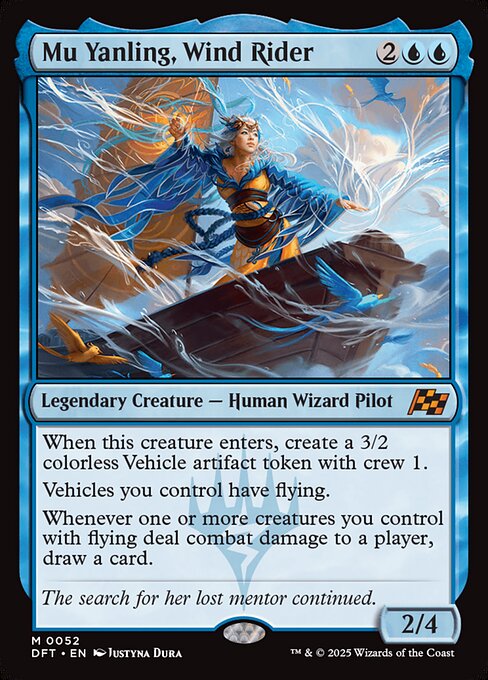 Mu Yanling, Wind Rider - DFT - 52