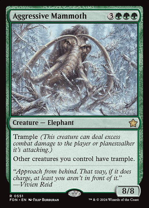 Aggressive Mammoth - FDN - 551