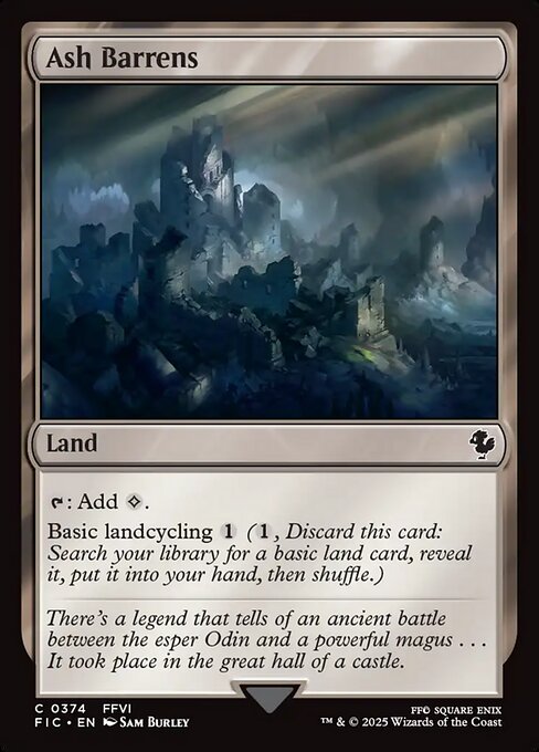 Ash Barrens - FIC - 374