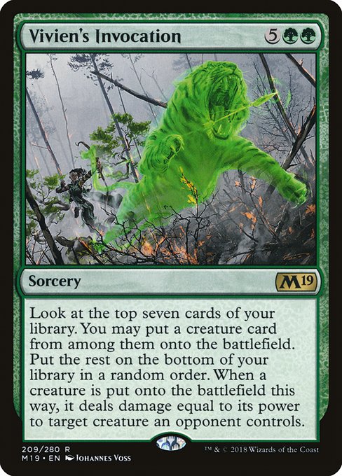 Vivien's Invocation - M19 - 209