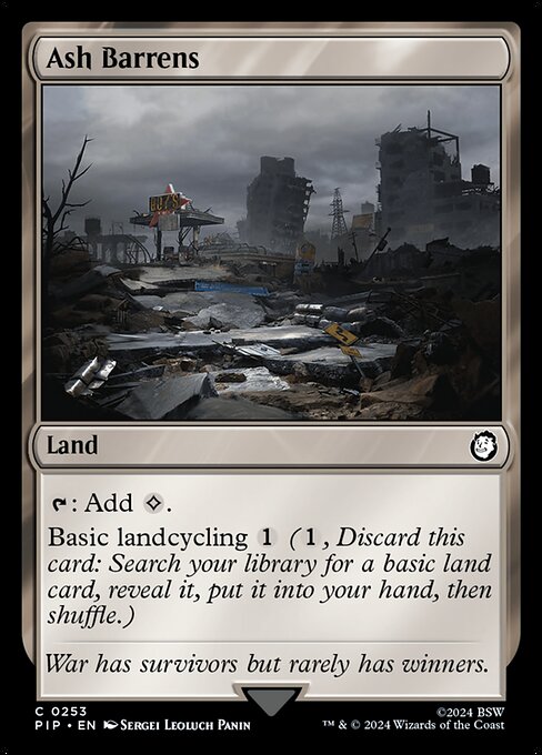 Ash Barrens - PIP - 253