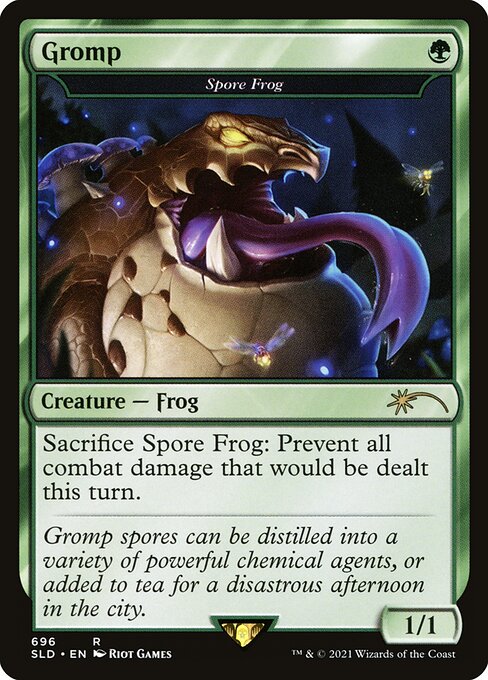 Gromp - Spore Frog (Foil) - SLD - 696