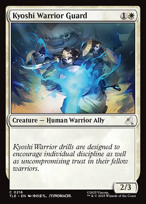 Kyoshi Warrior Guard (Foil) - TLE - 216