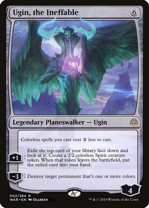 Ugin, the Ineffable - WAR - 2