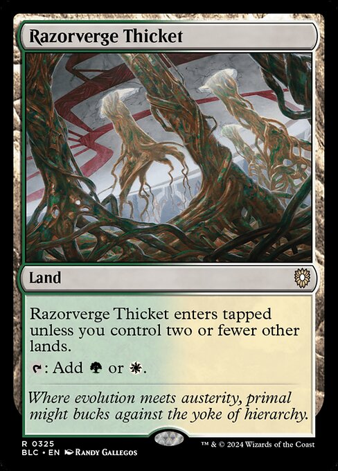 Razorverge Thicket - BLC - 325