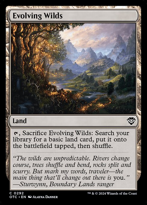 Evolving Wilds - OTC - 292