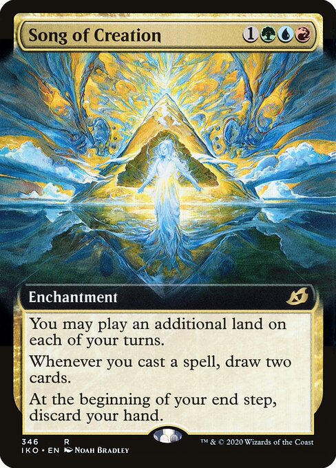 Song of Creation (Extended Art) (Foil) - IKO - 346