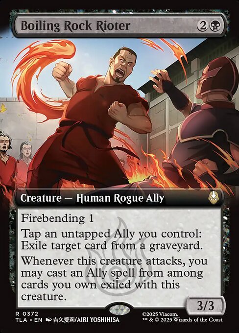 Boiling Rock Rioter (Extended Art) (Foil) - TLA - 372