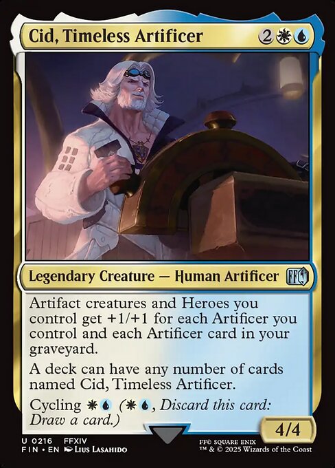 Cid, Timeless Artificer (0216) - FIN - 216