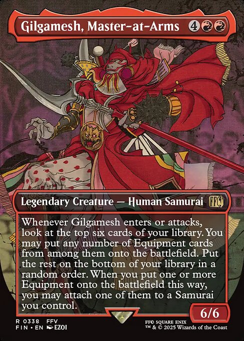 Gilgamesh, Master-at-Arms (Borderless) - FIN - 338