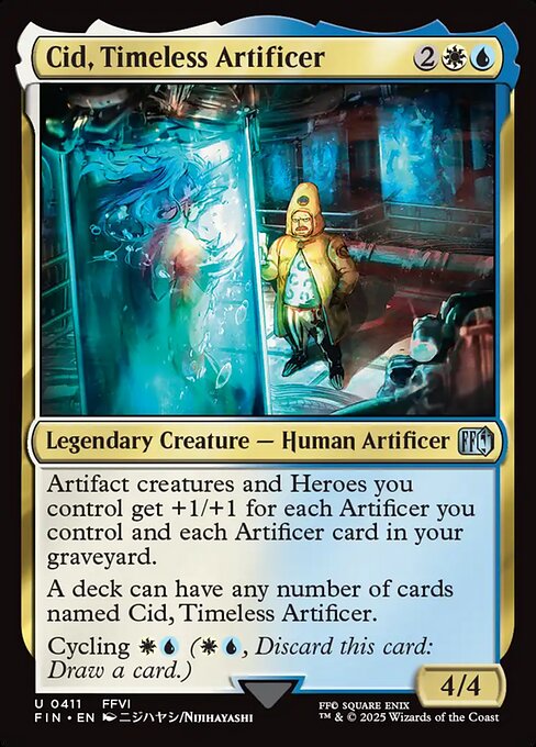 Cid, Timeless Artificer (0411) - FIN - 411