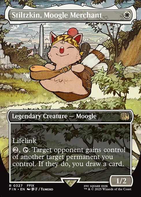 Stiltzkin, Moogle Merchant (Borderless) - FIN - 327