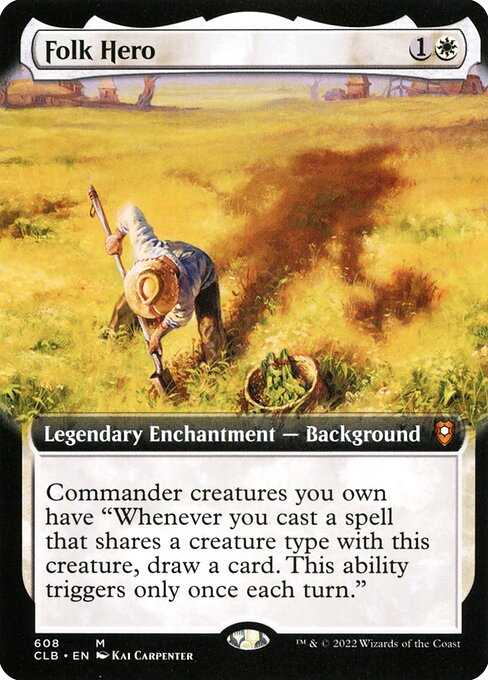 Folk Hero (Extended Art) - CLB - 608