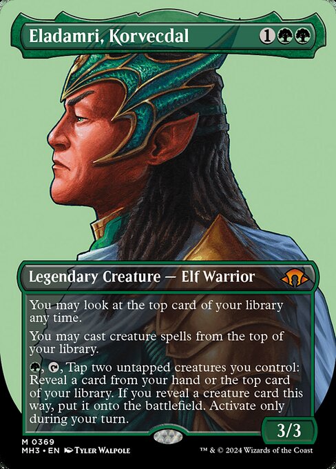 Eladamri, Korvecdal (Borderless) (Foil) - MH3 - 369