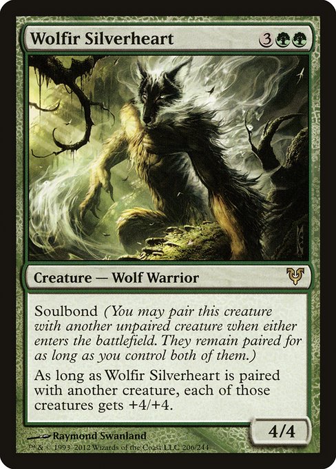 Wolfir Silverheart (Foil) - AVR - 206