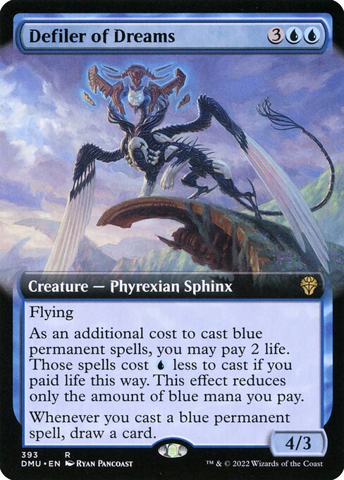 Defiler of Dreams (Extended Art) (Foil) - DMU - 393