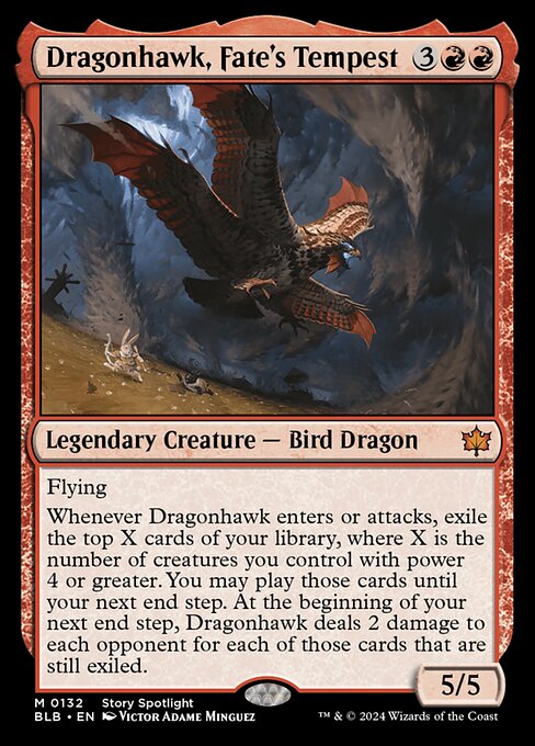 Dragonhawk, Fate's Tempest - BLB - 132