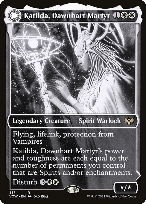 Katilda, Dawnhart Martyr (Showcase) (Foil) - VOW - 317