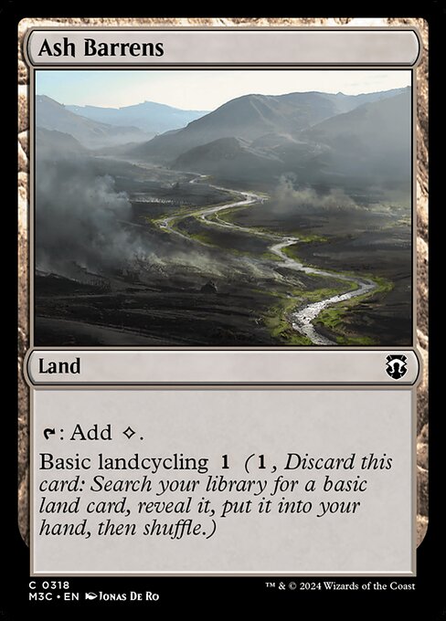 Ash Barrens - M3C - 318