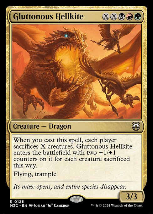 Gluttonous Hellkite - M3C - 125