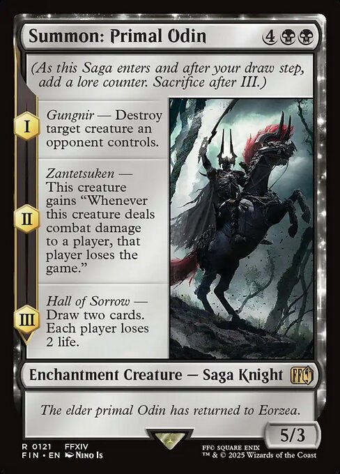 Summon: Primal Odin (Foil) - FIN - 121