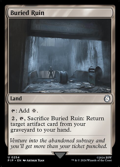 Buried Ruin (Foil) - PIP - 254