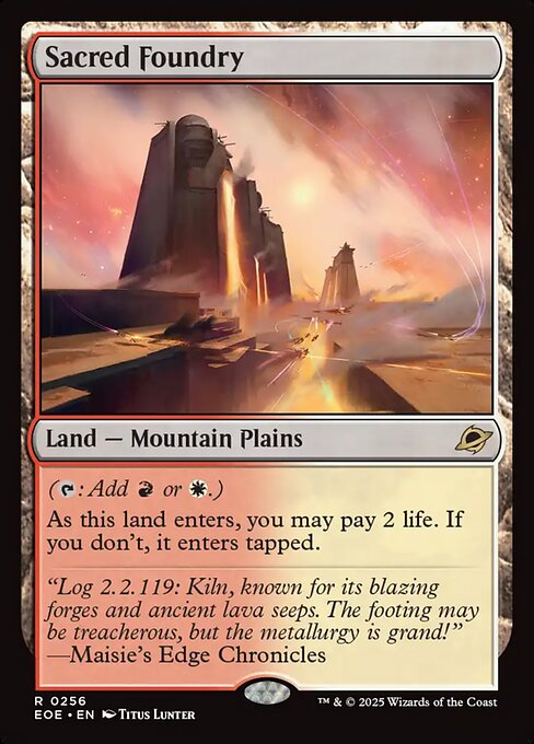 Sacred Foundry - EOE - 256