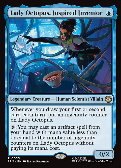 Lady Octopus, Inspired Inventor (Foil) - SPM - 35