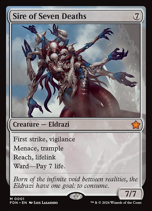 Sire of Seven Deaths - FDN - 1
