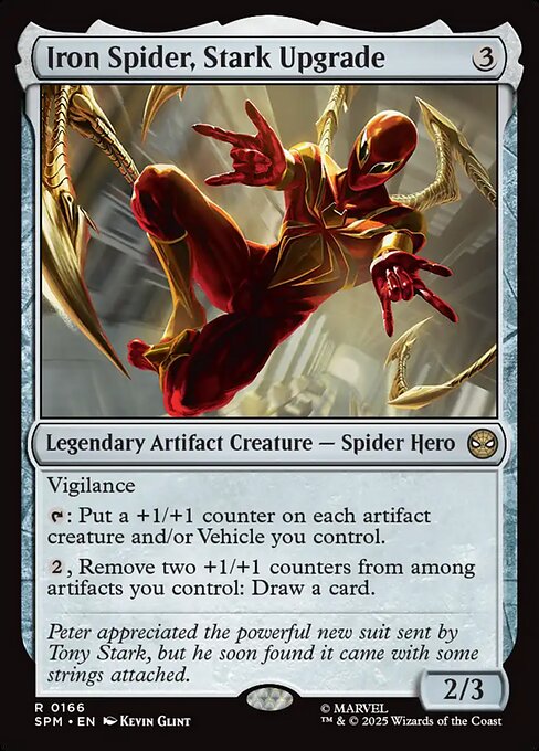 Iron Spider, Stark Upgrade (Foil) - SPM - 166