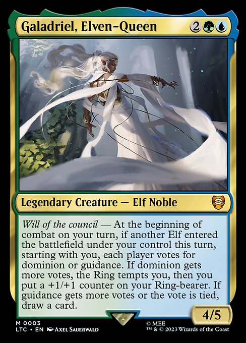 Galadriel, Elven-Queen (Foil) - LTC - 3
