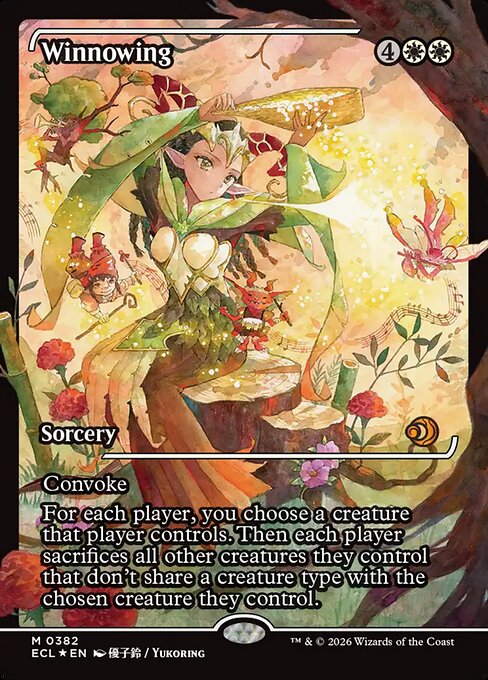Winnowing (Showcase) (Foil) - ECL - 382