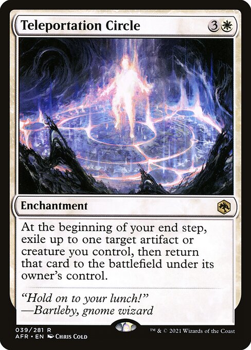 Teleportation Circle - AFR - 39