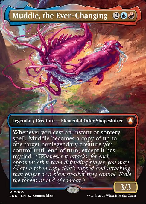 Muddle, the Ever-Changing (Borderless) (Foil) - SOC - 5