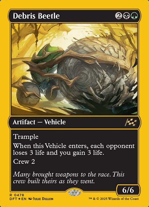 Debris Beetle (First-Place Foil) - DFT - 478