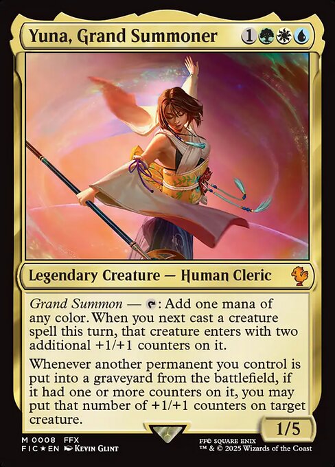 Yuna, Grand Summoner (Foil) - FIC - 8