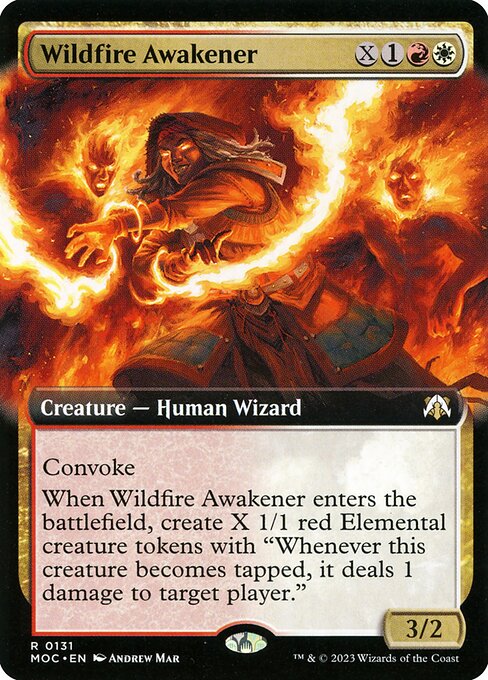 Wildfire Awakener (Extended Art) - MOC - 131