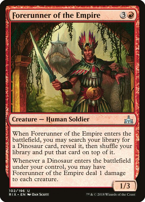 Forerunner of the Empire (Foil) - RIX - 102