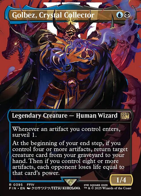 Golbez, Crystal Collector (Borderless) - FIN - 395