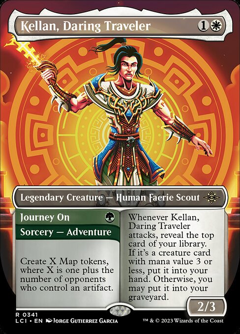 Kellan, Daring Traveler (Borderless) - LCI - 341