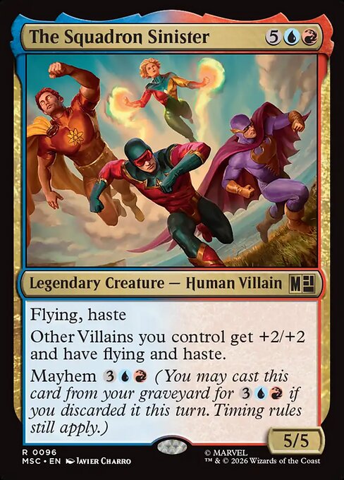 The Squadron Sinister - MSC - 96